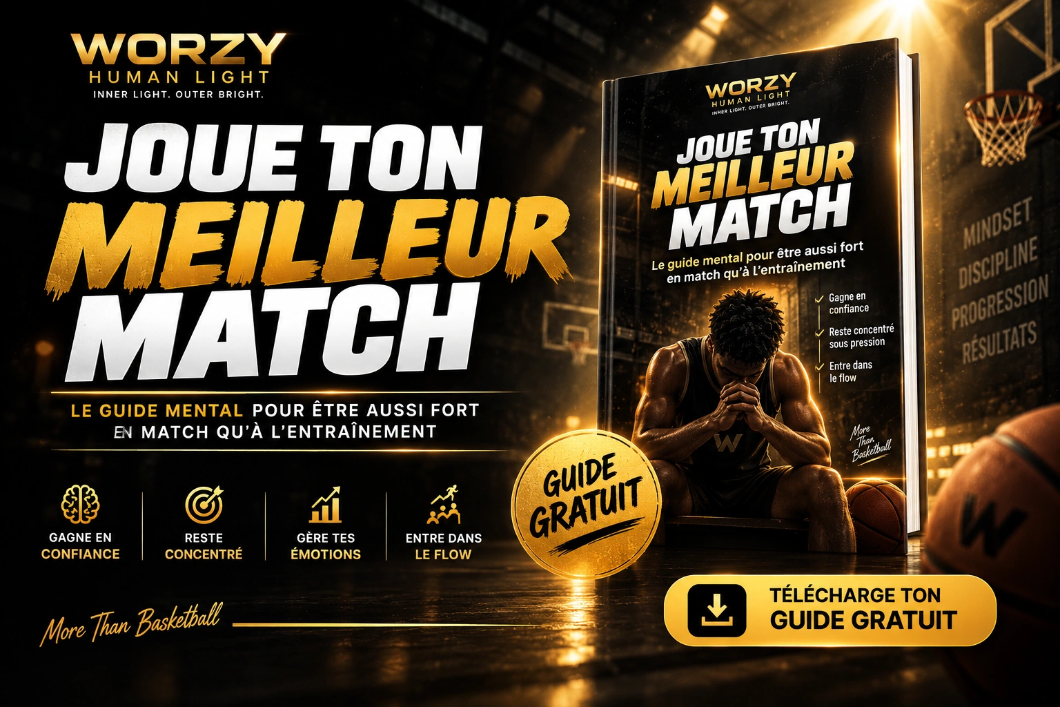 La routine mentale d&rsquo;avant match — Worzy Human Light